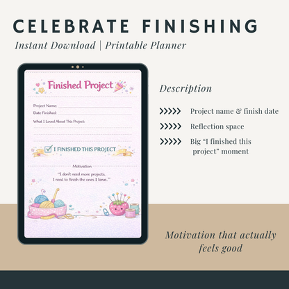 Crochet Project Planner