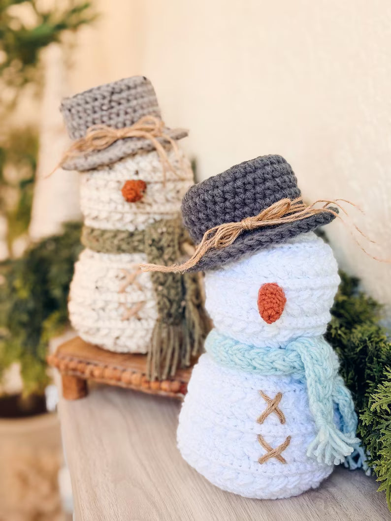 Snowman Crochet Pattern