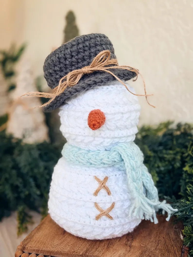 Snowman Crochet Pattern